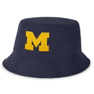 U of M Michigan Wolverines Jordan Bucket Hat Hail to The Victors Men Size Small